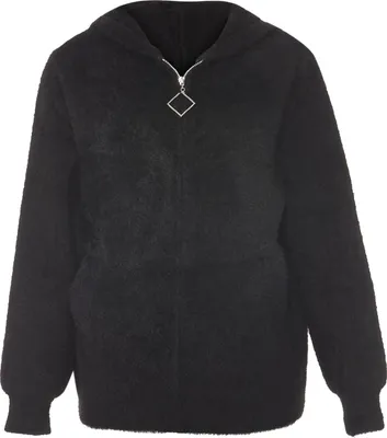 Produktbild von POOMI damen strickjacke - schwarz, M