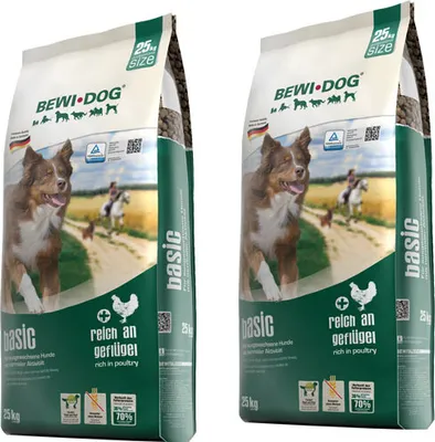 Produktbild von Bewi Dog Basic 2 x 25 kg