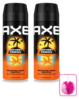 Productafbeelding van 2 x Axe Deodorant Bodyspray Sunset Fresh - 150 ml - Voordeelverpakking - 2 stuks