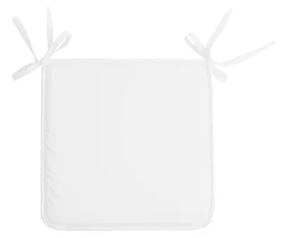 Produktbild von Fabric Textile Home Stuhlkissen - weiss - 38 x 38 x 3 cm - fur den Innenbereich