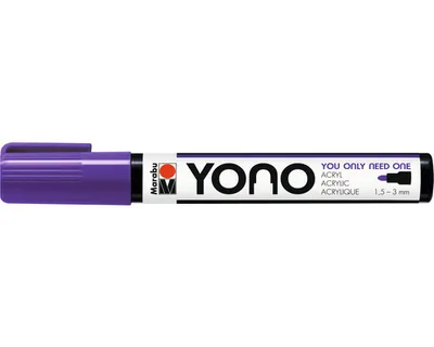 Obrázok produktu pre Akrylový popisovač YONO 1,5-3 mm - fialový