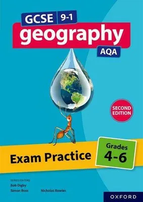 Productafbeelding van AQA GCSE Geography: Exam Practice: Grades 4-6 (Second Edition)