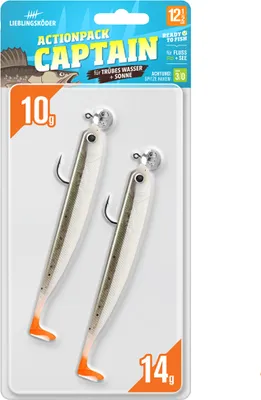 Produktbild von Lieblingsköder 12,5cm (4Stk) Actionpack Captain
