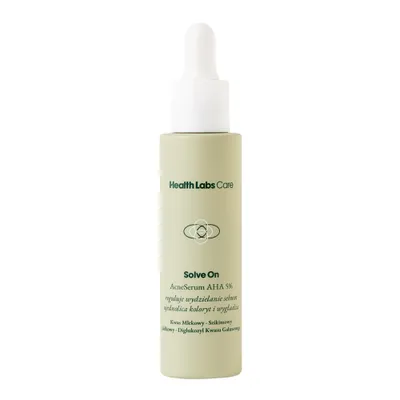 Produktbild von Health Labs Solve ON Acneserum AHA 5% Akne-Gesichtsserum 30 ml