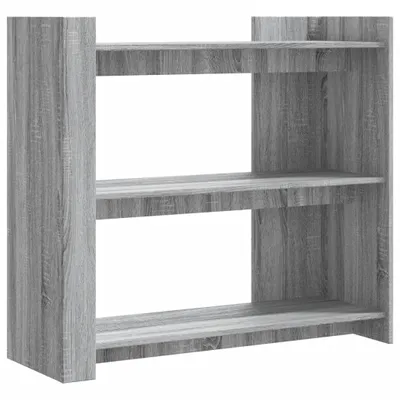Image de vidaXL Table console Gris Sonoma 100x35x90 cm Bois composite