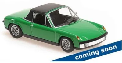 Produktbild von Minichamps 1:43 VOLKSWAGEN-PORSCHE 914/4 – 1972 – GREEN