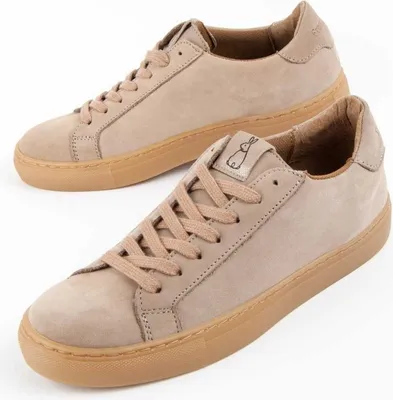 Produktbild von Damen Sneaker Purasn aus Naturleder in Beige – Lässiger und bequemer Freizeitschuh