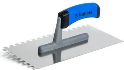 Obrázek produktu pro Levior Hladítko nerezové 130x270mm zub 6x6, dvousl. plochá rukojeť G-1 202