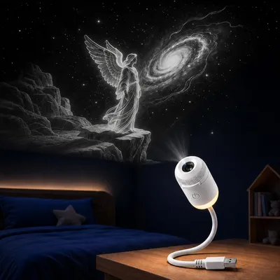 Nachtlichtprojektor 13-in-1, USB, Sternenhimmel, für Kinder