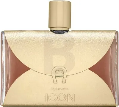 A bottle of Aigner Icon Eau de Parfum for women.