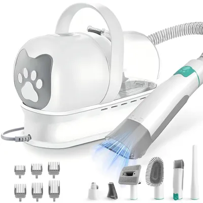 10-in-1 Professionelles Fellpflegeset Für Hunde & Katzen – Mit Bürsten, Nagelknipser & Unterwollharke