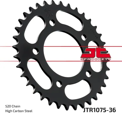 Obrázok produktu pre Ozubené koleso JT Sprockets 520 36T vnútorný priemer 80 mm kruh skrutky 110 mm