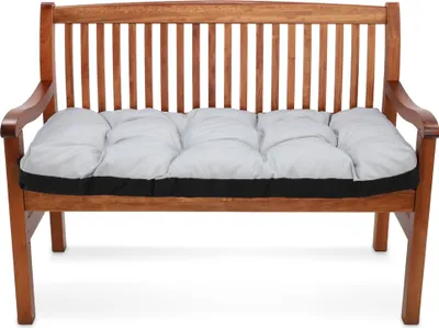 Produktbild von Palettenkissen 50x120cm - Komfortable Lounge-Auflagen, Outdoor Polster & Bodenkissen für Gartenmöbel hellgrau
