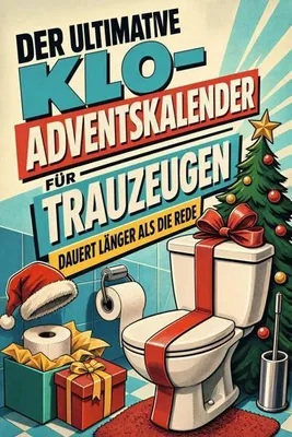 Produktbild von Der ultimative Klo-Adventskalender für Trauzeugen