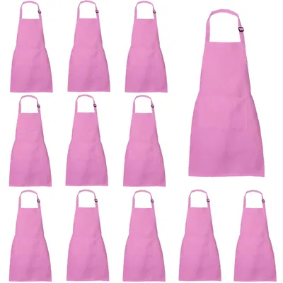 Immagine prodotto di Omgoods - Grembiuli impermeabili per bambini, con 2 tasche, ideali per cucinare e fare lavori manuali