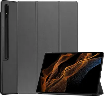 Produktbild von Samsung Galaxy Tab S8 Ultra Hülle: imoshion Trifold Klapphülle