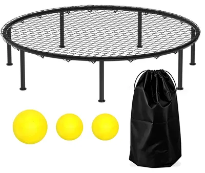 Image de Kit de jeu de roundnet pour l'extérieur avec cadre métallique