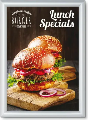 Produktbild von Showdown Displays Scritto® Klapprahmen A3 Gehrung Ecken 25 mm