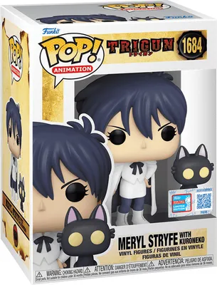 Immagine prodotto di Statuetta Funko POP Trigun 1684 Meryl Stryfe with Kuroneko  New York Comic Con 2030