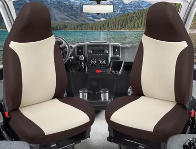 Produktbild von Wohnmobil Sitzbezüge in Braun/Beige (890)