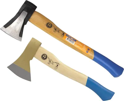 Produktbild von Holz Axt Beilchen Set mit Spaltaxt Spaltbeil 2er Set