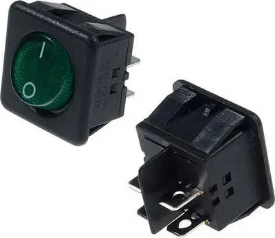 Immagine prodotto di Interruttore 16A 250V On-Off Illuminazione Verde