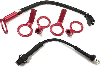 Produktbild von KOSO Temperaturfühler für 14mm Zündkerze, 150 Grad, schwarzer Stecker für