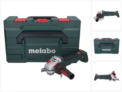 Produktbild von Metabo WPBA 18 LTX BL 15-125 Quick DS Akku-Winkelschleifer 18 V 125 mm Brushless + metaBOX ( 601734840 ) - ohne Akku, ohne Ladegerät