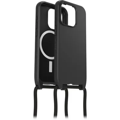 Zdjęcie produktu dla OtterBox React Necklace MagSafe iPhone 15 Pro - czarny