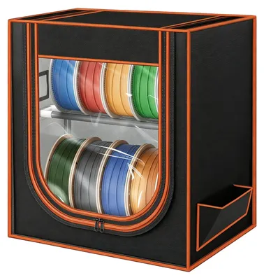 Filament-Aufbewahrungsbox, Metallregal, 2 Etagen, 20 Rollen