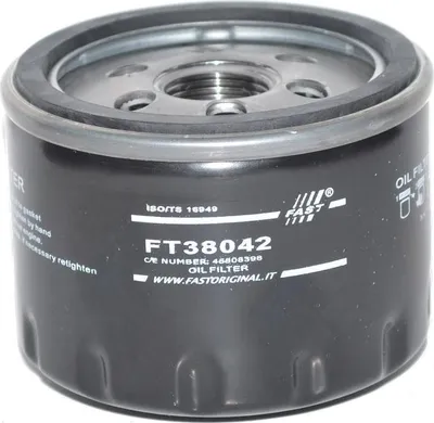 Produktbild von Ölfilter FAST FT38042 Anschraubfilter für FIAT PANDA (169) PUNTO (188) BRAVO II (198) Doblo Kombi (119, 223) für ALFA ROMEO 147 (937)