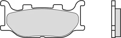 Produktbild von Brembo 07042 Organische Bremsbeläge Durchsichtig  Durchsichtig One Size