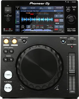 Produktbild von Pioneer XDJ-700, USB Typ-A, USB Typ-B, iPad, iPhone, iPod, AC, 100 - 240 V, LCD, 238 mm