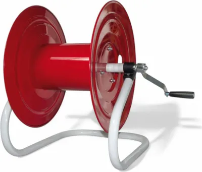 Produktbild von Stahlschlitten-Spritzschlauchaufroller komplett mit Armaturen