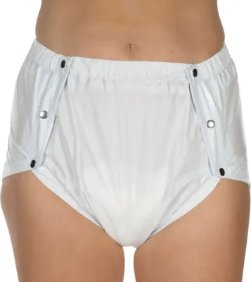 Produktbild von Suprima PVC-Slip knöpfbar Größe: XL, Farbe: weiß