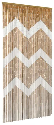 Produktbild von Insektentürvorhang Mehrfarbig 200 x 100 cm Bambus