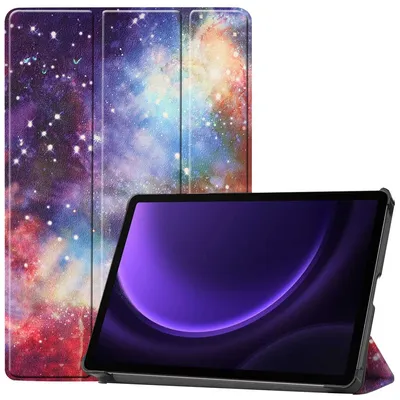 Immagine prodotto di Samsung Galaxy Tab S9, Samsung Galaxy Tab S10 FE, Samsung Galaxy Tab S9 FE custodia: imoshion Design Trifold flip cover
