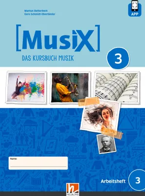 Produktbild von MusiX 3 (Ausgabe ab 2019) Schülerarbeitsheft 3