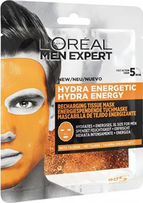 Zdjęcie produktu dla Loreal Men Expert Hydra Maska dla mężczyzn, 1 sztuk