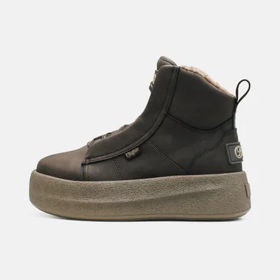 Produktbild von Buffalo Buffalo Damen Stiefelette Kunstleder Braun/dunkelbraun