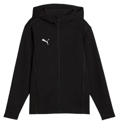 Produktbild von Puma - "TeamFINAL Casuals" Kapuzenjacke für Kinder GT24366 (128) (Schwarz)