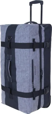 Produktbild von Trolley Koffer Reisetasche Elephant Travel XXL Trolly 120 Liter 80 cm Trolly Rolltasche Reisetrolley groß Gepäck Reise Tasche 13032 Grau Schwarz
