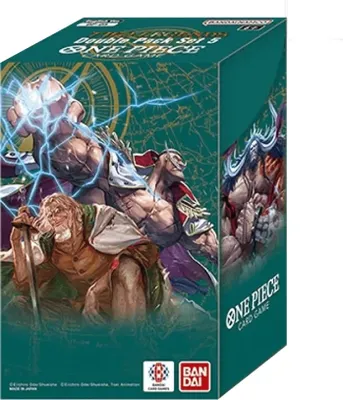 Produktbild von One Piece Kartenspiel DP05 Doppelpack Englisch