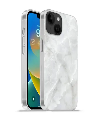 Produktbild von MuchoWow® Handyhülle Schutzhülle Hülle für Apple iPhone 14 - Softcase Marmor - Weiß - Muster - Stein - Marmoroptik Silikon Softcase Handy Hülle - Mobiltelefonhülle