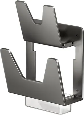 Produktbild von Doppelschichtiger Deckelhalter mit abnehmbarer Auffangschale zur platzsparenden Ablage in der Küche