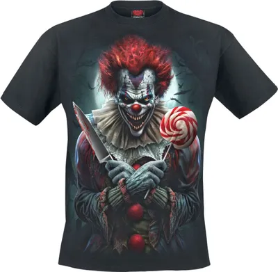 Produktbild von Spiral T-Shirt Herren Trick Or Treat schwarz S