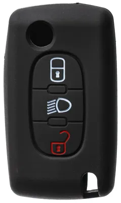 Produktbild von Silikonhülle Schlüssel Peugeot - Schlüsselcover Peugeot - Autoschlüssel Hülle