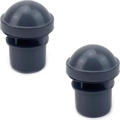 Produktbild von 2 x Rohrbelüfter Belüftungsventil für Sanitäranlagen grau Ø 50 mm Ventil Abwasser