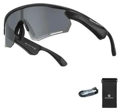 Zdjęcie produktu dla Okulary rowerowe, Bluetooth V5.2, soczewki polaryzacyjne, SP2511 polaryzacyjne