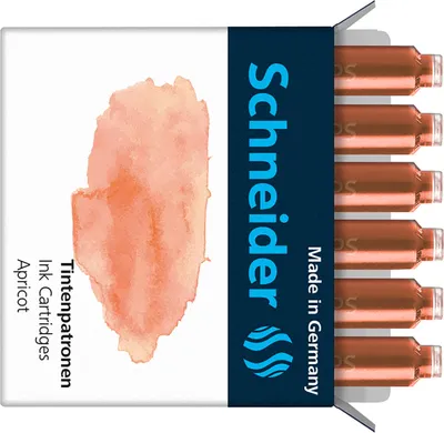 Produktbild von Schneider Schreibgeräte Pastel, Orange, Tinte auf Farbstoffbasis, 6 Stück(e), Kombi-Packung